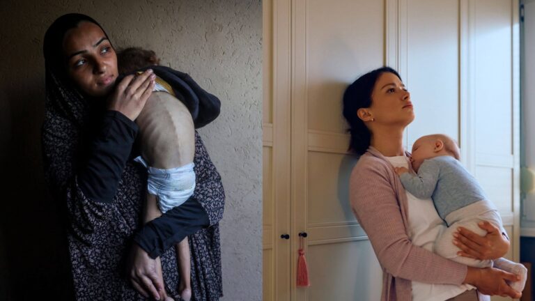 Pour les nouveaux parents, la crise d'aide à Gaza frappe dur