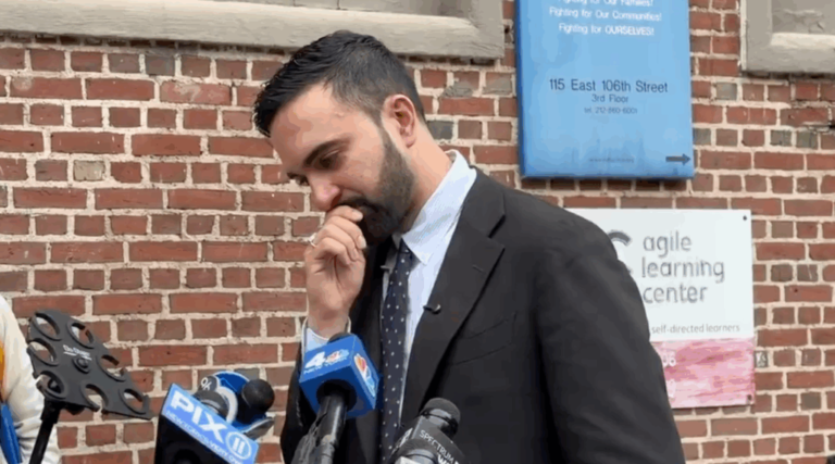 NYC mayoral candidate Zohran Mamdani addresses accusations of antisemitism at a press conference Wednesday morning. (Screenshot)