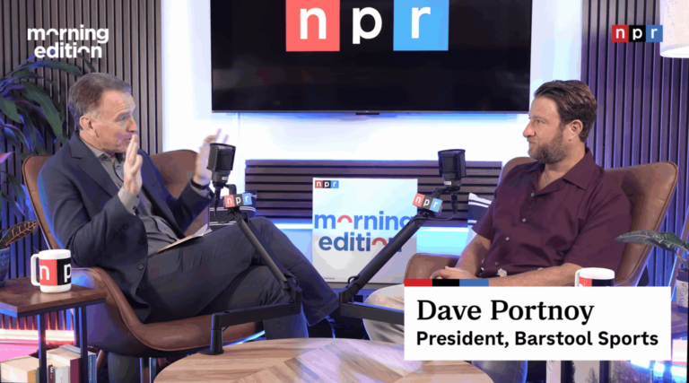 Dave Portnoy sur ses tirades contre `` F - le patron des juifs 'Bar:' Je ne sais pas si cela a fait du bien ''