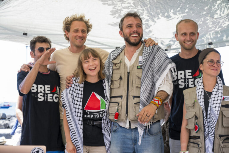Gaza Flotilla de Greta Thunberg n'allait jamais aider les Palestiniens