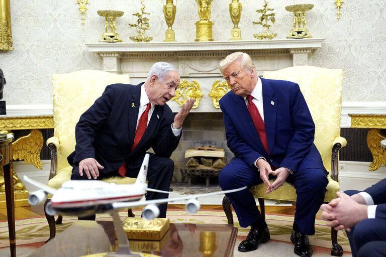 `` Je fais complètement confiance à son jugement '': Netanyahu fait l'éloge de Trump tout en exhortant la position plus difficile aux États-Unis sur l'Iran