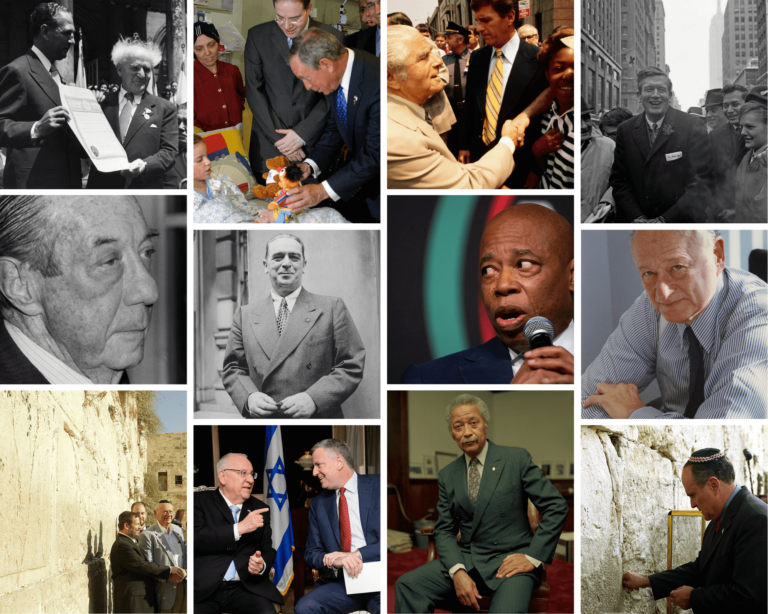 Voyage à «The Sixth Borough» - une brève histoire des maires de New York visitant Israël