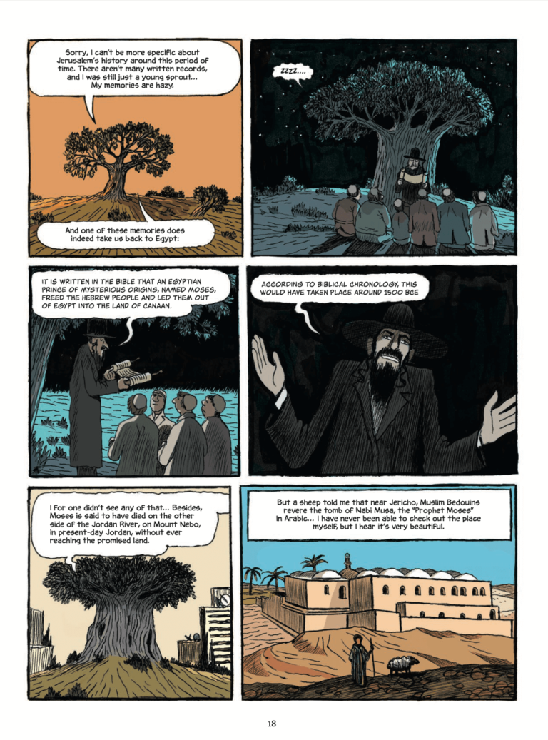 Cette histoire graphique de Jérusalem est un grand succès. Mais ses Juifs ont accroché le nez
