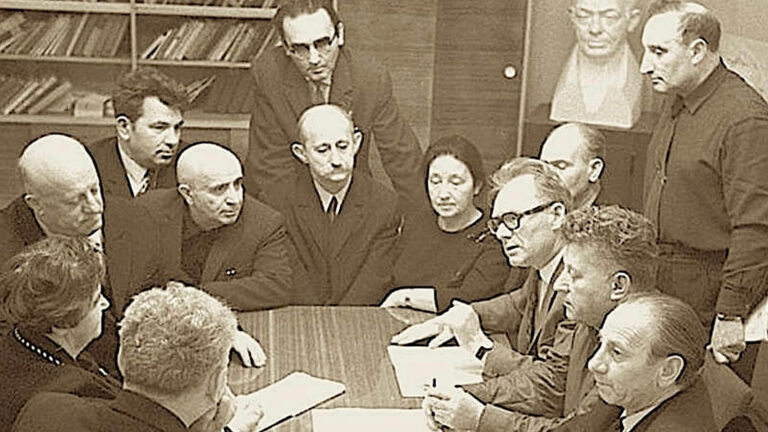 Commémorant les écrivains et artistes yiddish assassinés le 12 août 1952