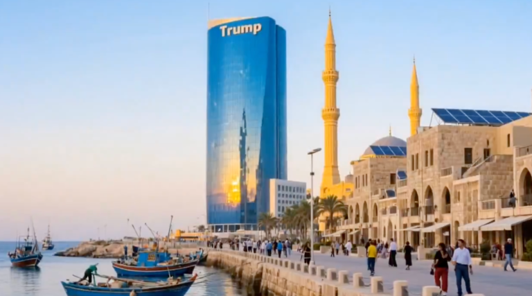 Trump Tower scintille sur la côte de Gaza dans la vidéo AI du ministre israélien faisant la promotion de «l'émigration volontaire» des Palestiniens