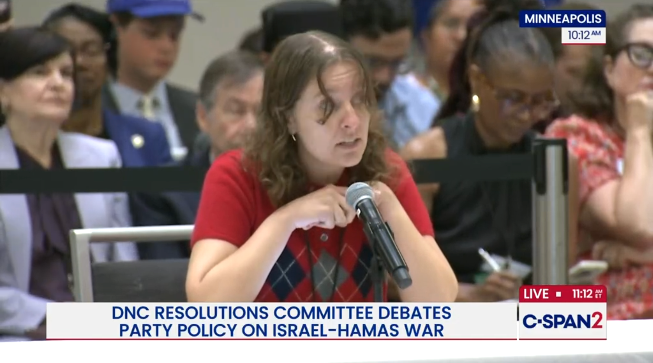 DNC bloque la résolution appelant à la reconnaissance de l'État palestinien et interdisant les ventes d'armes à Israël