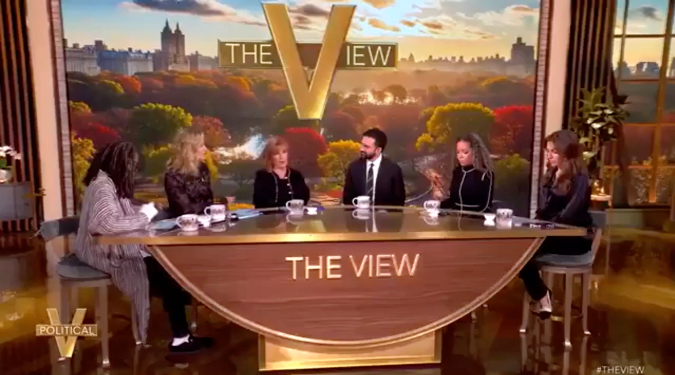 Mamdani obtient des applaudissements pour avoir appelé la guerre de Gaza un «génocide» tout en apparaissant sur «la vue»