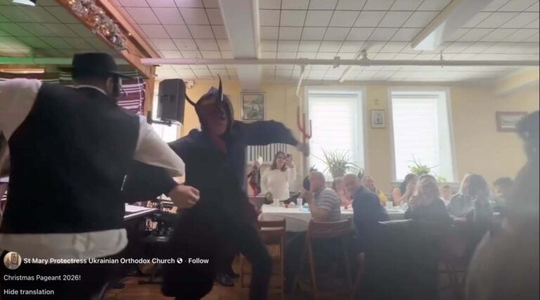 La caricature juive de la tradition ukrainienne de Noël refait surface dans une église du New Jersey, suscitant des critiques