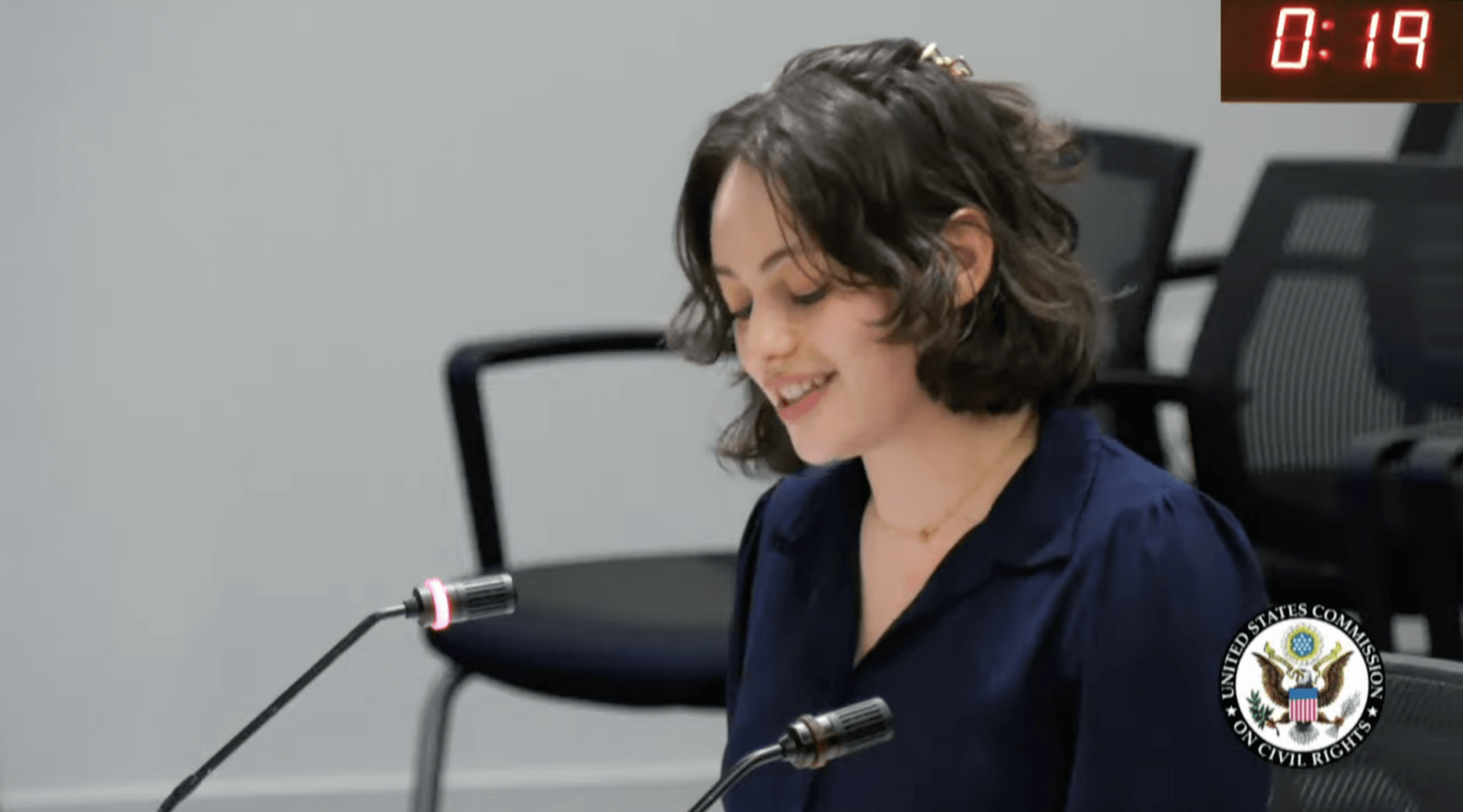 Lors d'une audience de la Commission américaine des droits civiques, les étudiants juifs mettent en garde contre la politisation de l'antisémitisme sur les campus