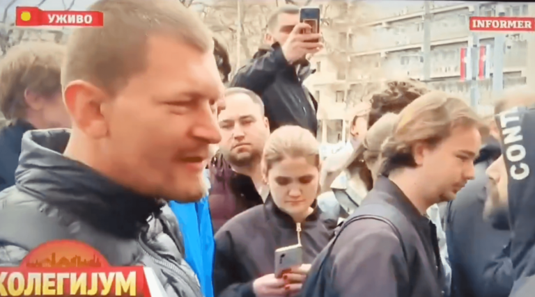 Les dirigeants israéliens et serbes dénoncent les déclarations antisémites lors d'une manifestation à Belgrade
