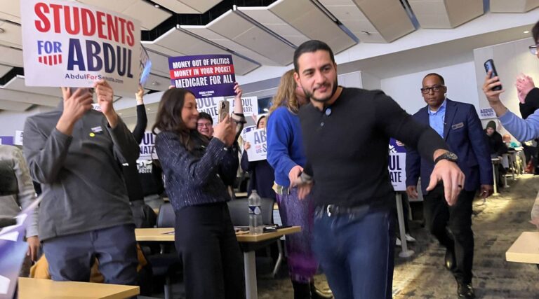 Lors des rassemblements contre Israël, Hasan Piker, un rebelle, soutient le candidat au Sénat du Michigan, Abdul el-Sayed