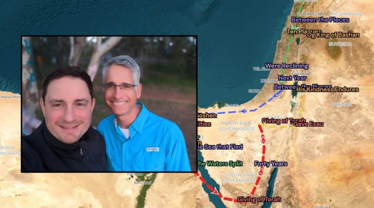 Pour Pâque, une carte interactive ramène la haggadah sur terre