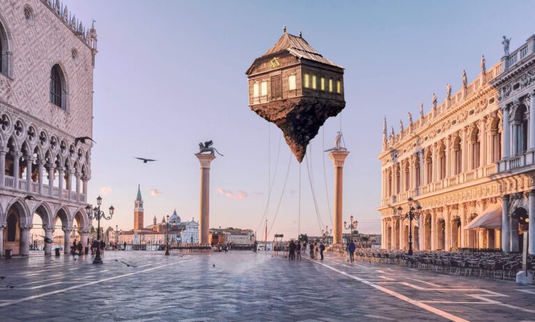 2026 Une synagogue flottante en bois à la Biennale de Venise 2026