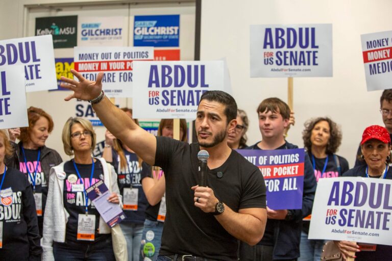 Abdul El-Sayed courtise les électeurs juifs – sans modérer son opinion sur Israël