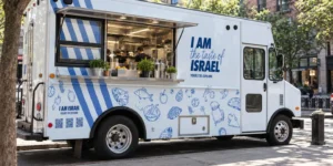 Cuisine israélienne en tournée aux États-Unis avec des food trucks